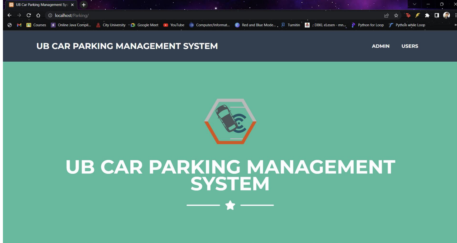 Final Year Project -Car parking management system